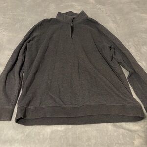 Croft & Barrow Men's Charcoal Zip-Up Sweater